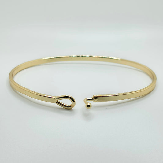 FAITH (Arrow) Inspirational Message Bracelet Positive Message Engraved Thin Bangle - Jewelry